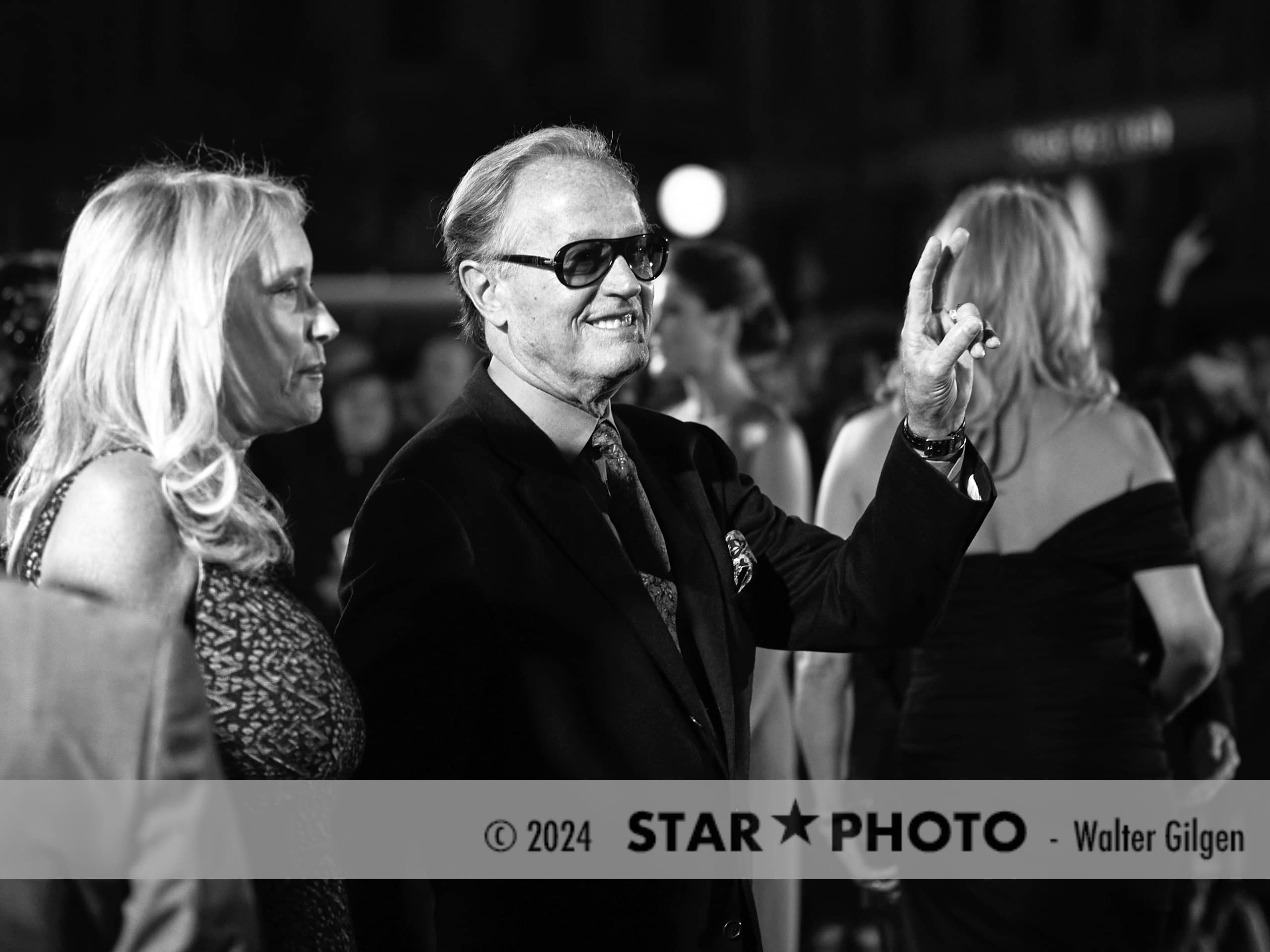 Actor and director Peter Fonda on the Green Carpet at Zurich Film Festival.