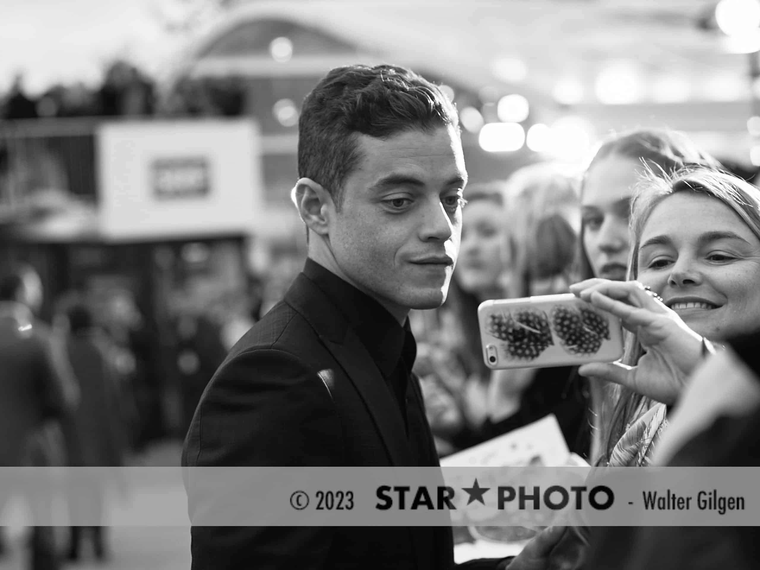 Actor Rami Malek at the green carpet Zurich Film Festival 2015.