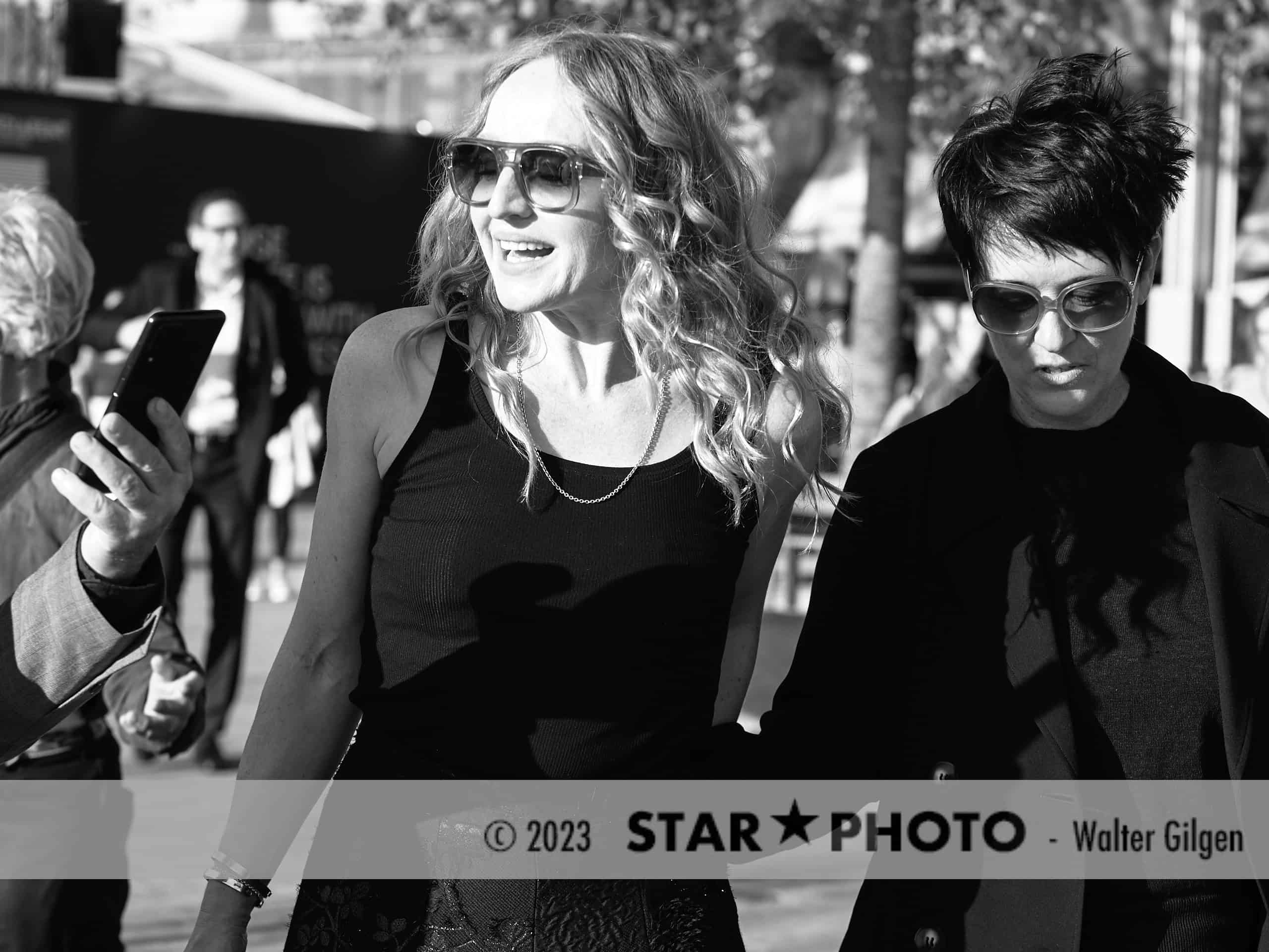 Zurich / Switzerland, 29th Sep, 2023.

Actress Brigitte Hobmeier with director and writer and Elisabeth Scharang at ZFF 2023.