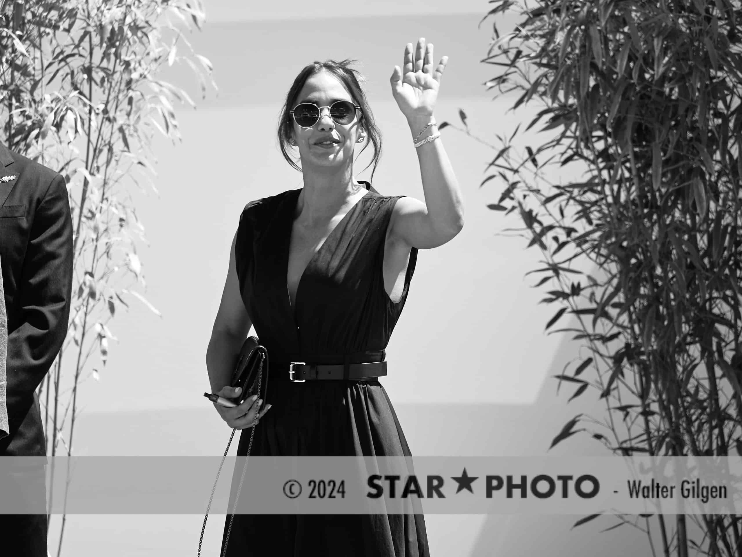 Cannes / France, 22th May, 2024.

Actrice Alice Belaïdi at side entrance Cannes festival center. 

Credits: Walter Gilgen