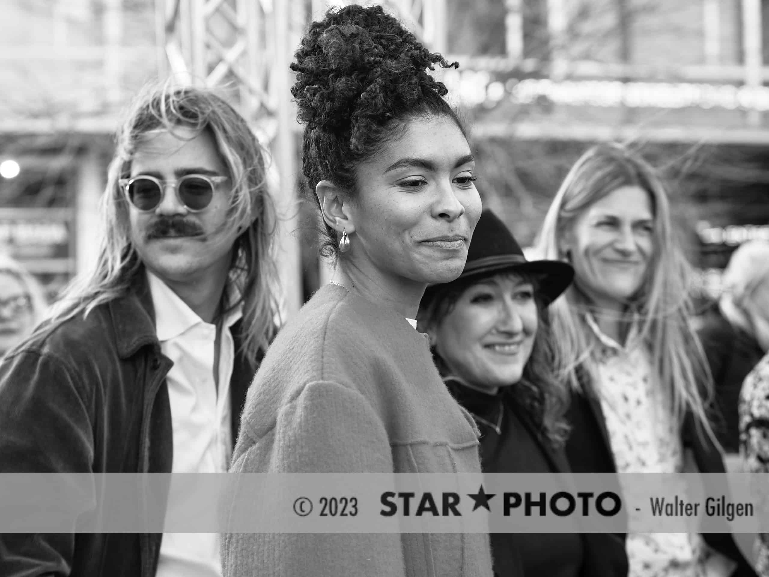 Actress Thalissa Teixeira at Berlinale 2020, seen at Zoo Palast.