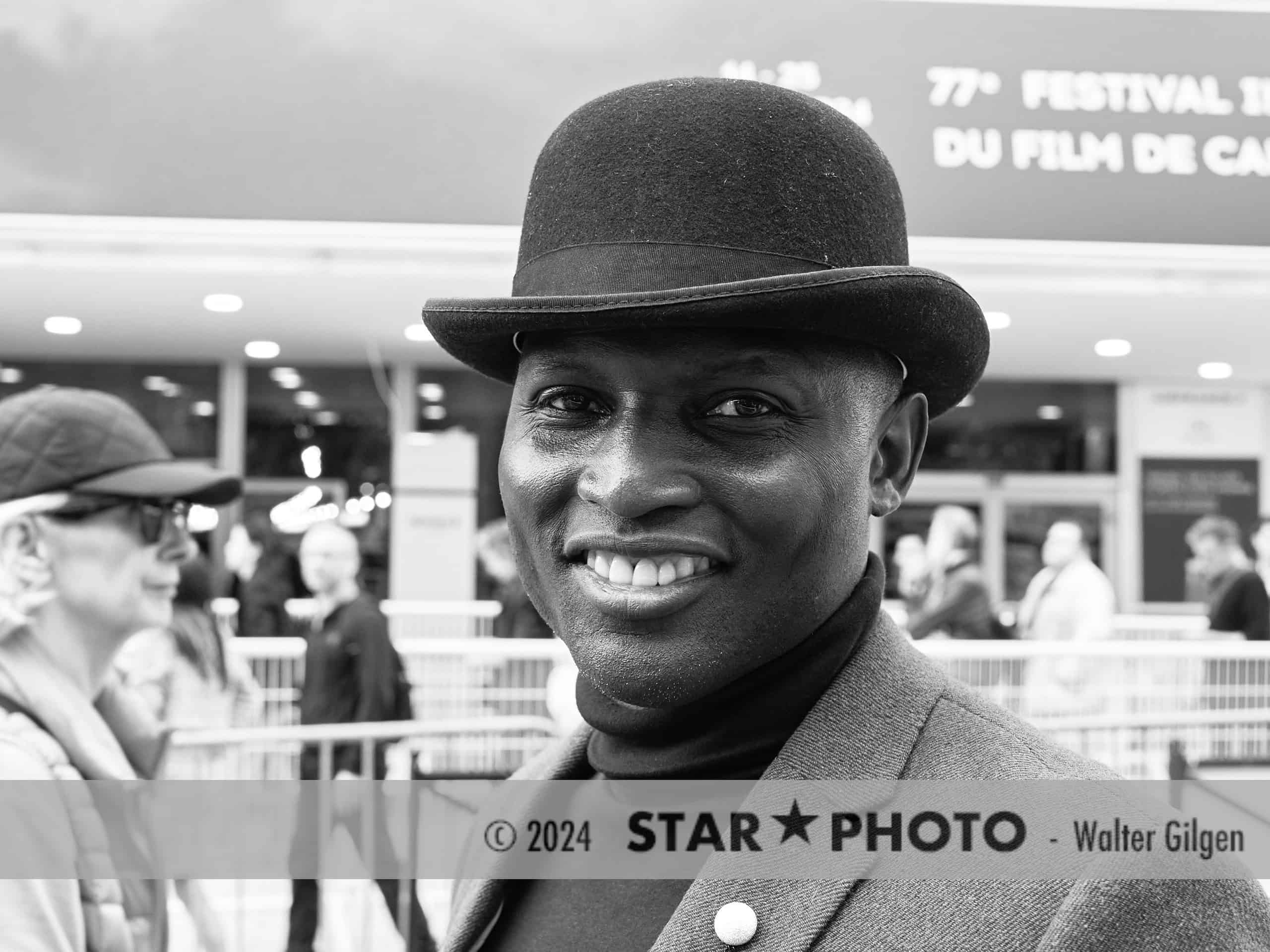 Cannes / France, 14th May, 2024.

Actor Lamin Tamba seen at Festival de Cannes. 

Credits: Walter Gilgen