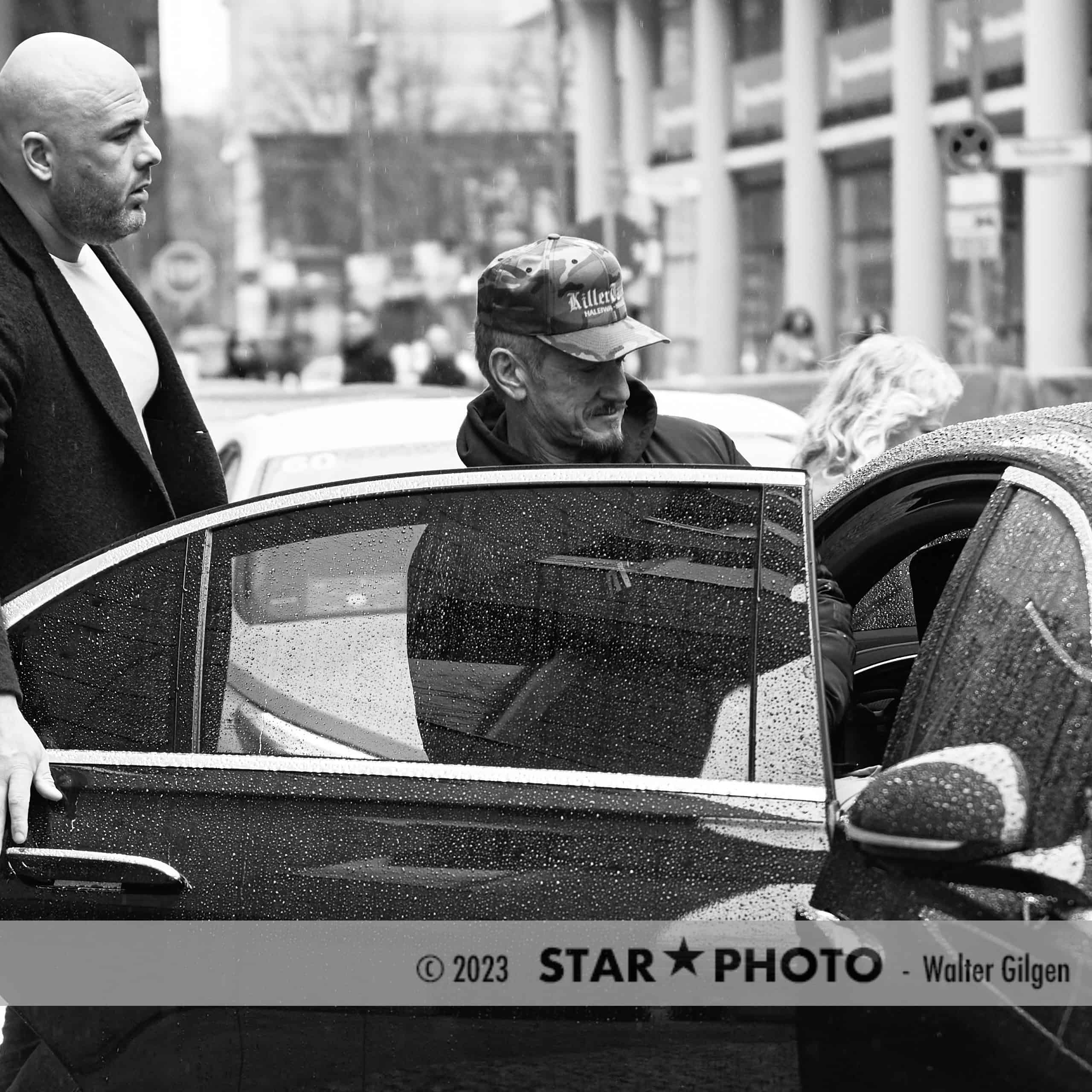 Berlin / Germany, 18th Feb, 2023.

Actor and producer Sean Penn after the press conference.