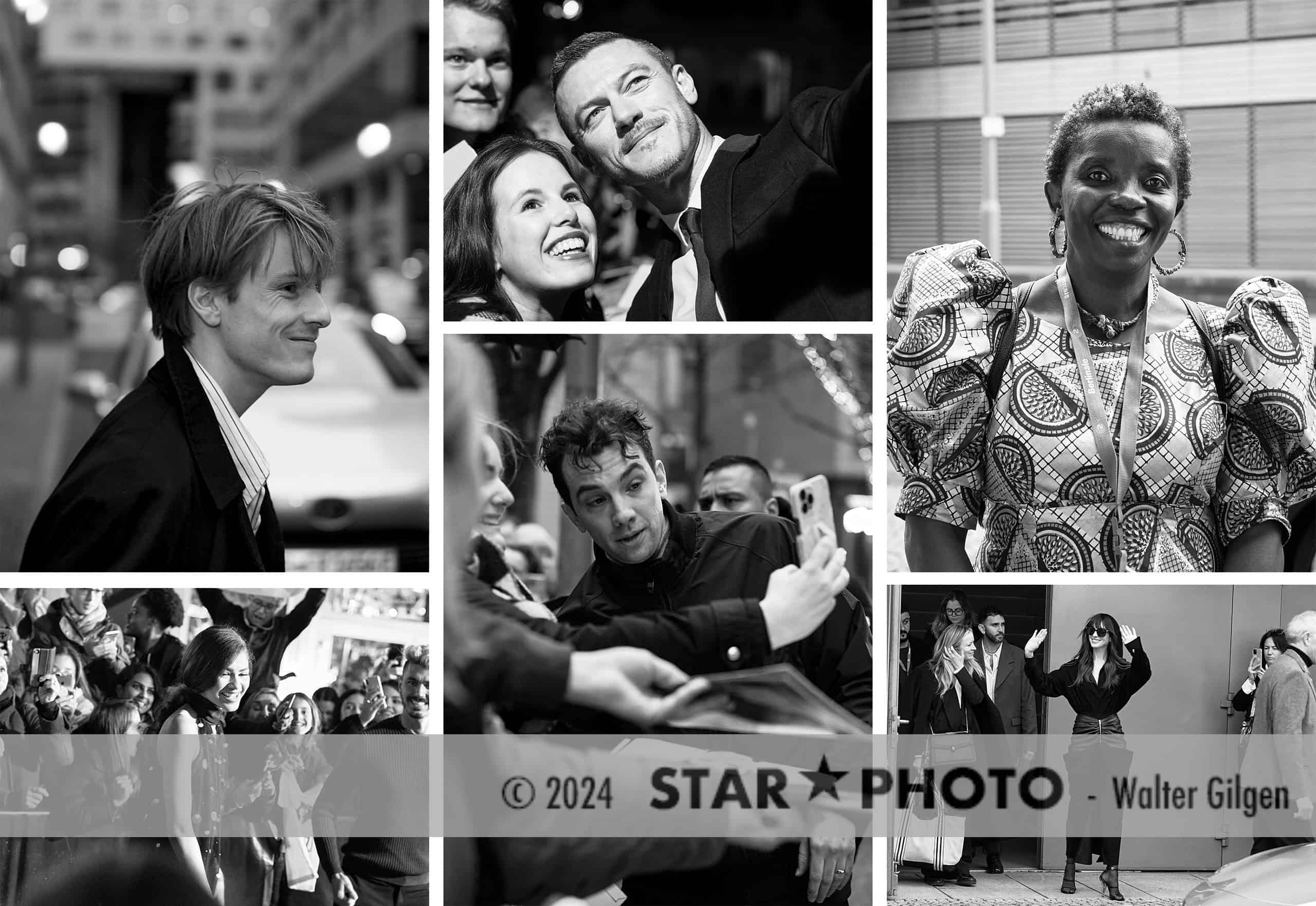 Photographs of movie stars taken during Berlinale, Festival de Cannes, Locarno Film Festival, Toronto International Film Festival, Zurich Film Festival