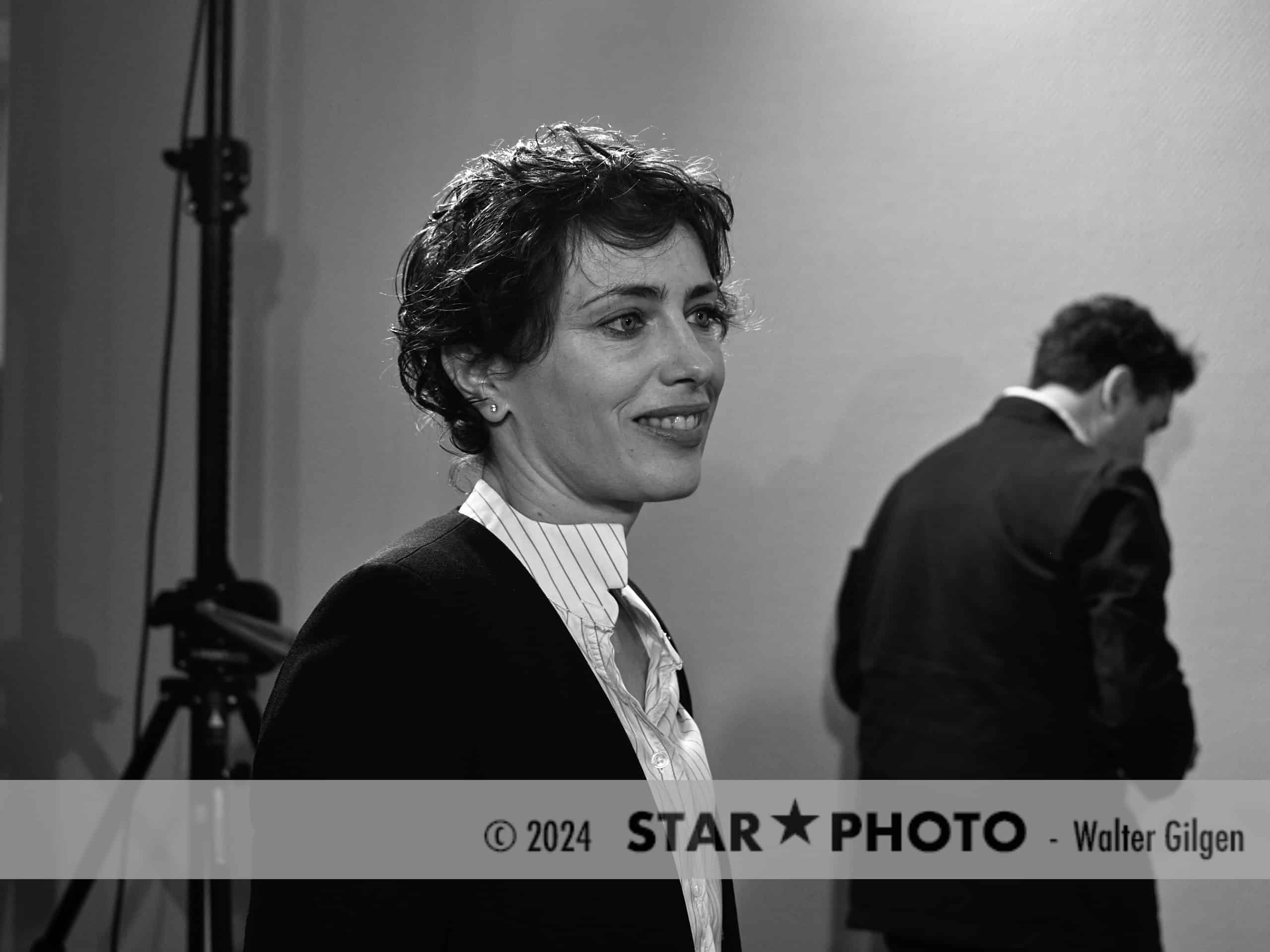 Actress Sophie Verbeeck at photocall Locarno Film Festival.